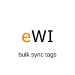 eWI Bulk Sync Tags Addon